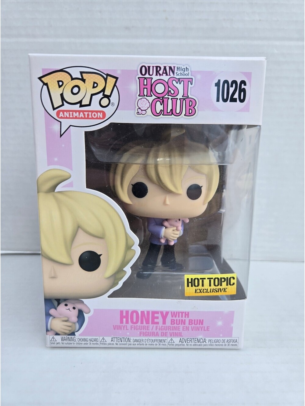 Funko Pop! Animation Ouran High School Host Club Honey with Bun Bun Vinyl Figure